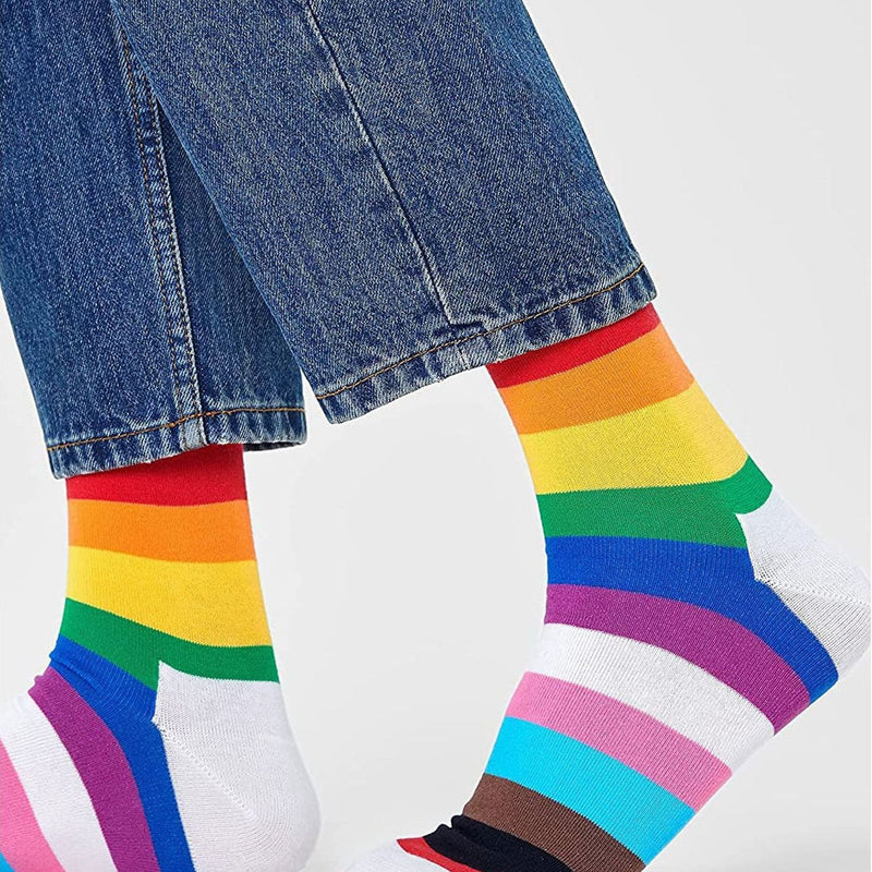 1 Pack Mens & Ladies Cotton LGBTQ+ Pride Design Socks