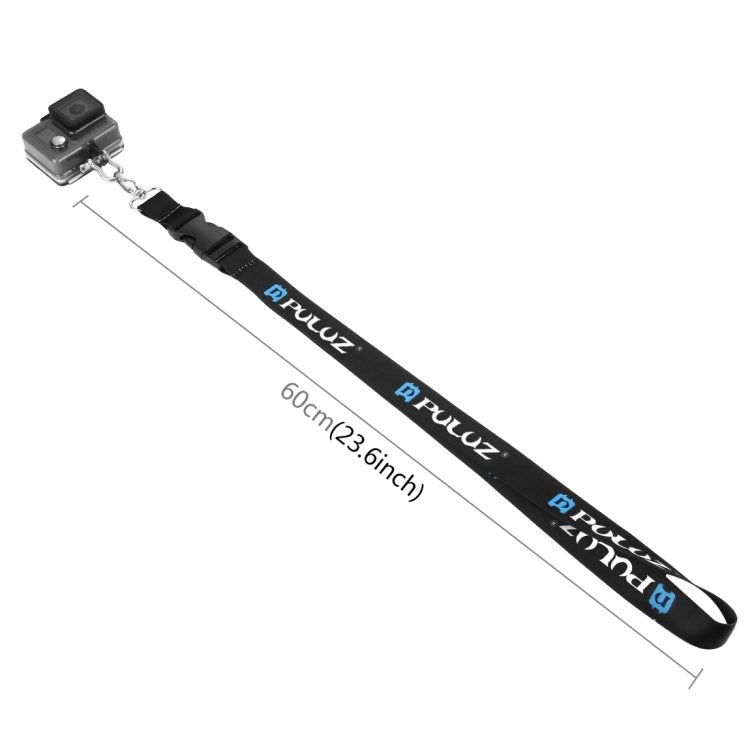 PULUZ 60cm Detachable Long Neck Strap Lanyard SlingGoPro, Insta360, DJI and Other Action Cameras, 60cm Neck Strap