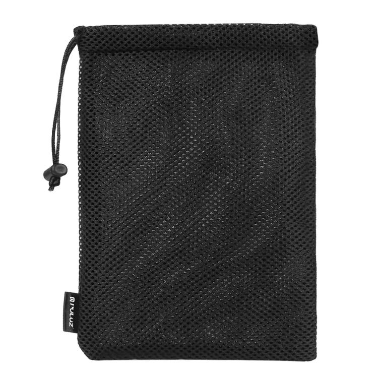 PULUZ Storage Bag with Stay Cord for GoPro, Insta360, DJI and Other Action Cameras Accessories, Flannel Bag, Size: 24.5cm x 20.5cm