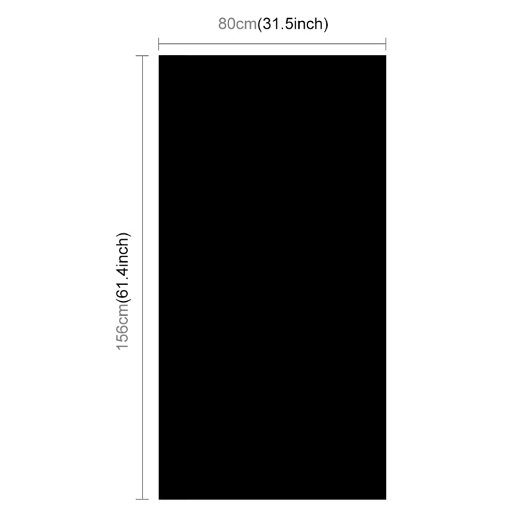 PULUZ Photography Background PVC Paper Kits for Studio Tent Box, Size: 156cm x 80cm, Backdrop 80cm(Orange), Backdrop 80cm(White)