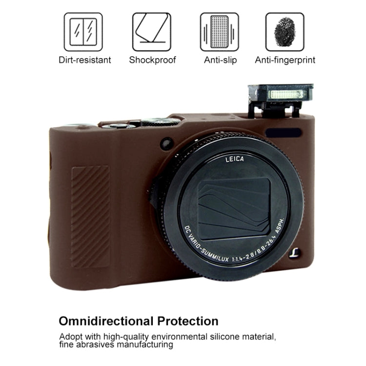 PULUZ Soft Silicone Protective Case for Panasonic Lumix  LX10, For Panasonic Lumix LX10