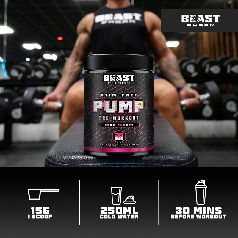 BEAST PUMP Stimulant Free Pre-Workout