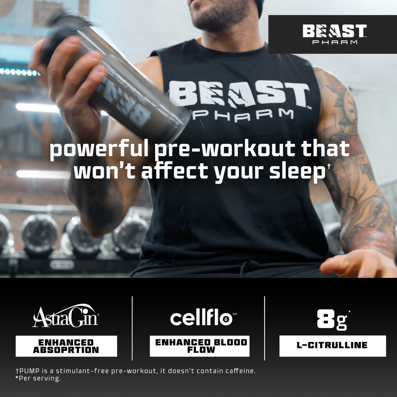 BEAST PUMP Stimulant Free Pre-Workout