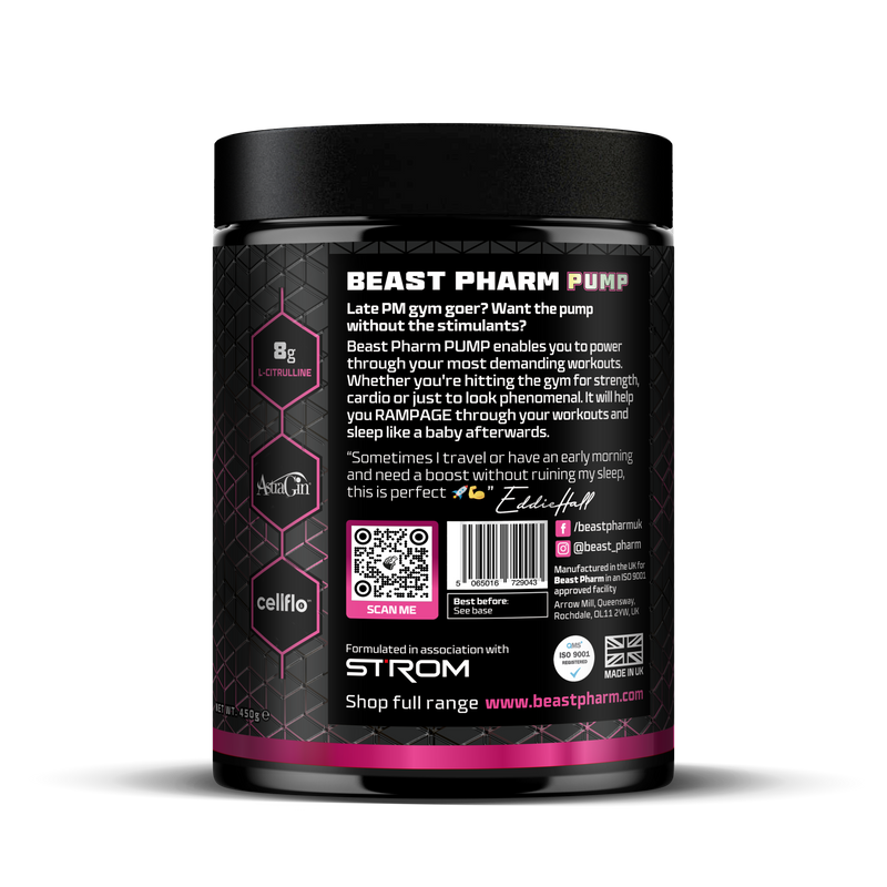 BEAST PUMP Stimulant Free Pre-Workout