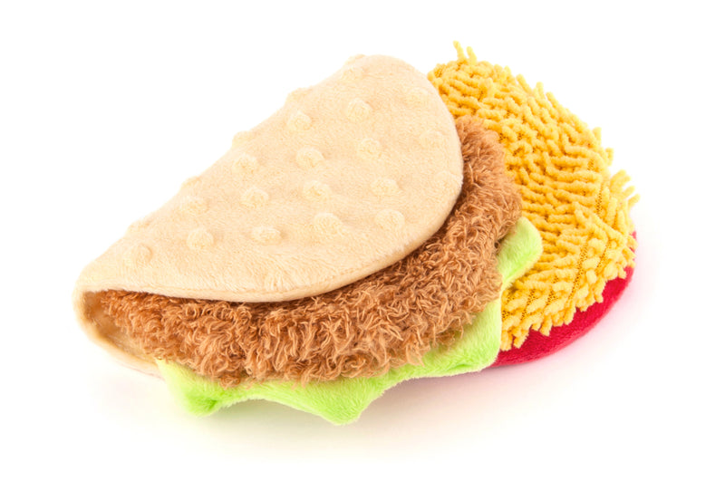 Taco dog toy