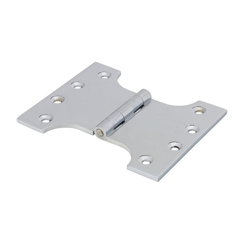 Parliament Hinge – Solid Brass – Polished Chrome