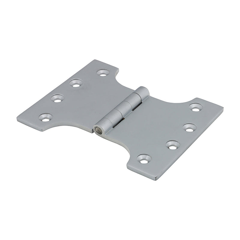 Parliament Hinge – Solid Brass – Satin Chrome