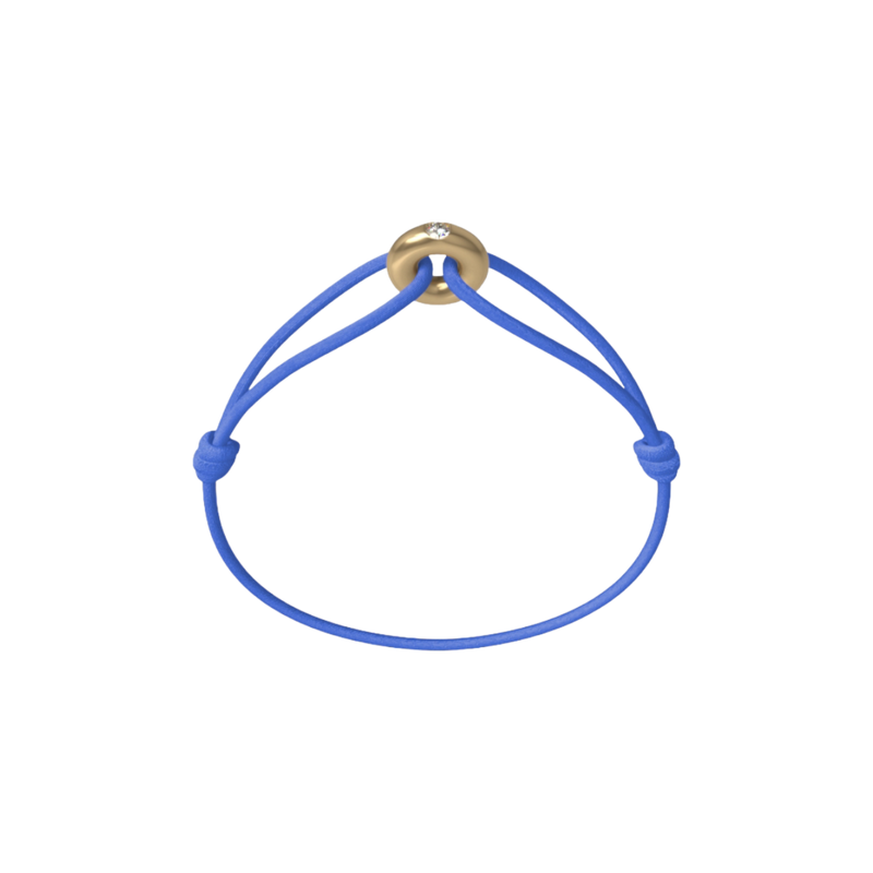 Mini Golden Soho Diamond Cord Bracelet