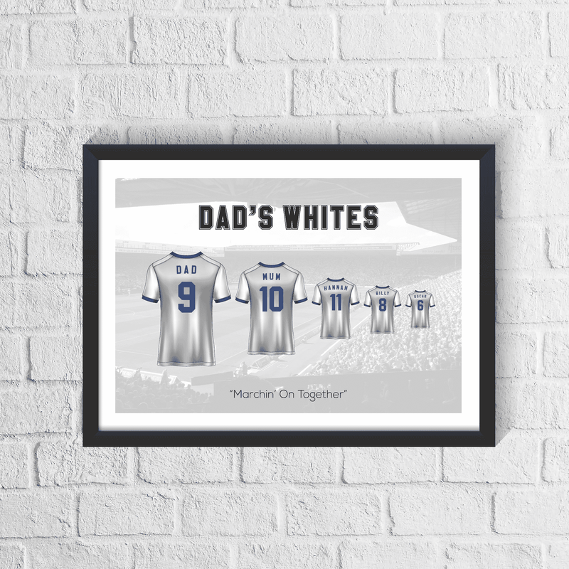Personalised Leeds Family Print