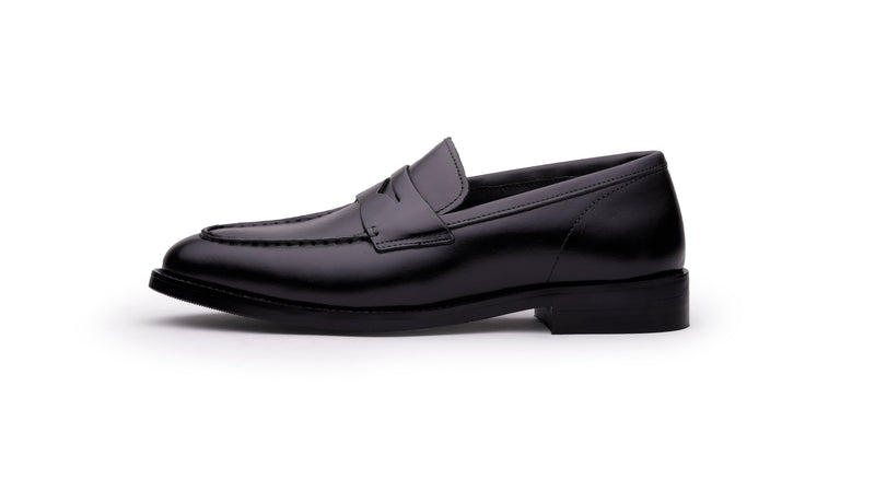 QUIVE London Perth Men's Leather Penny Loafers
