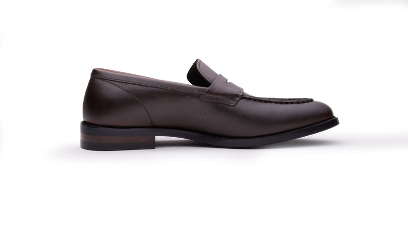 QUIVE London Perth Men's Leather Penny Loafers