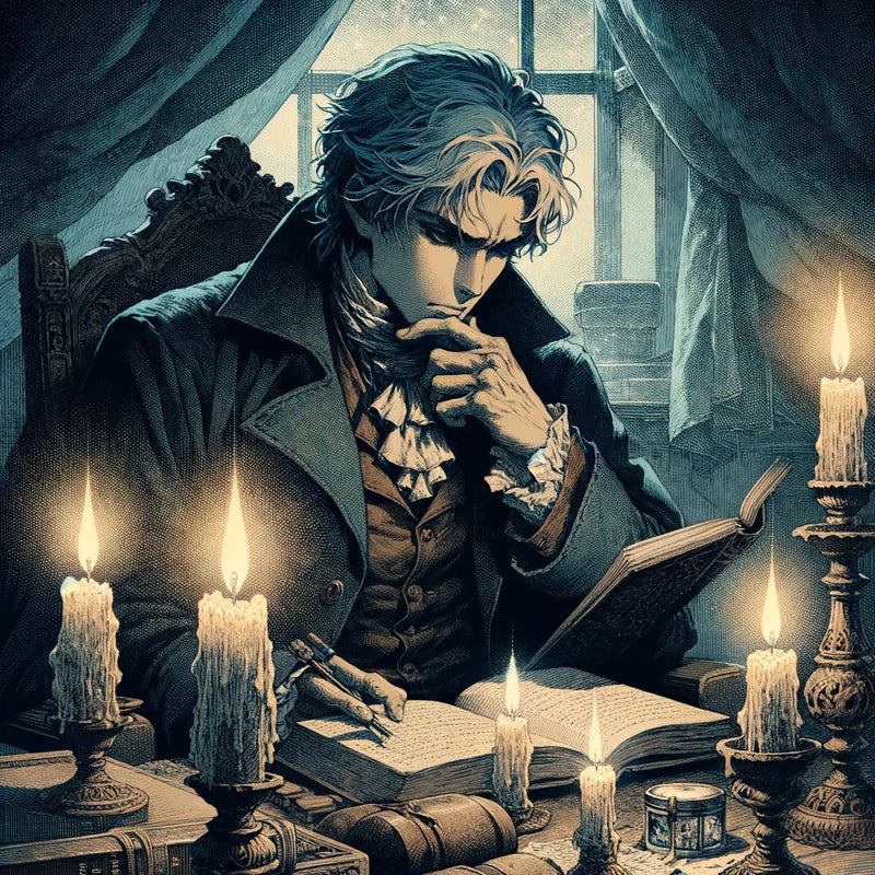 Philosopher's Reflection Canvas