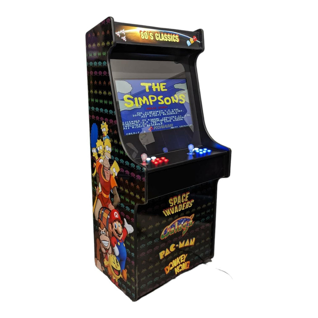 Deluxe 27 Arcade Machine - 80s Theme The Simpsons 1099