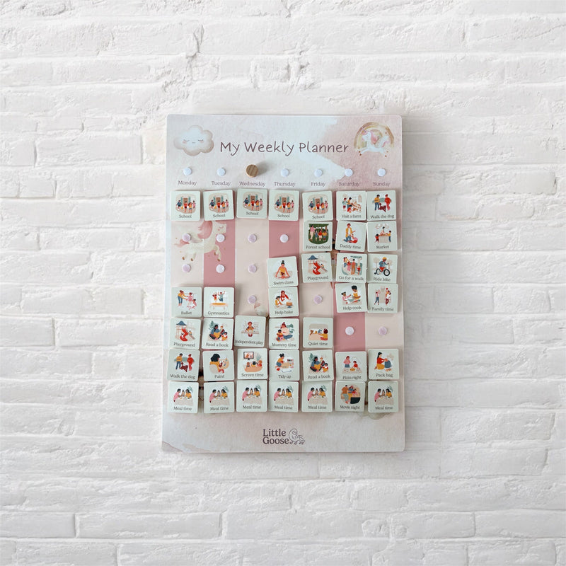 Weekly Planner for Kids A3