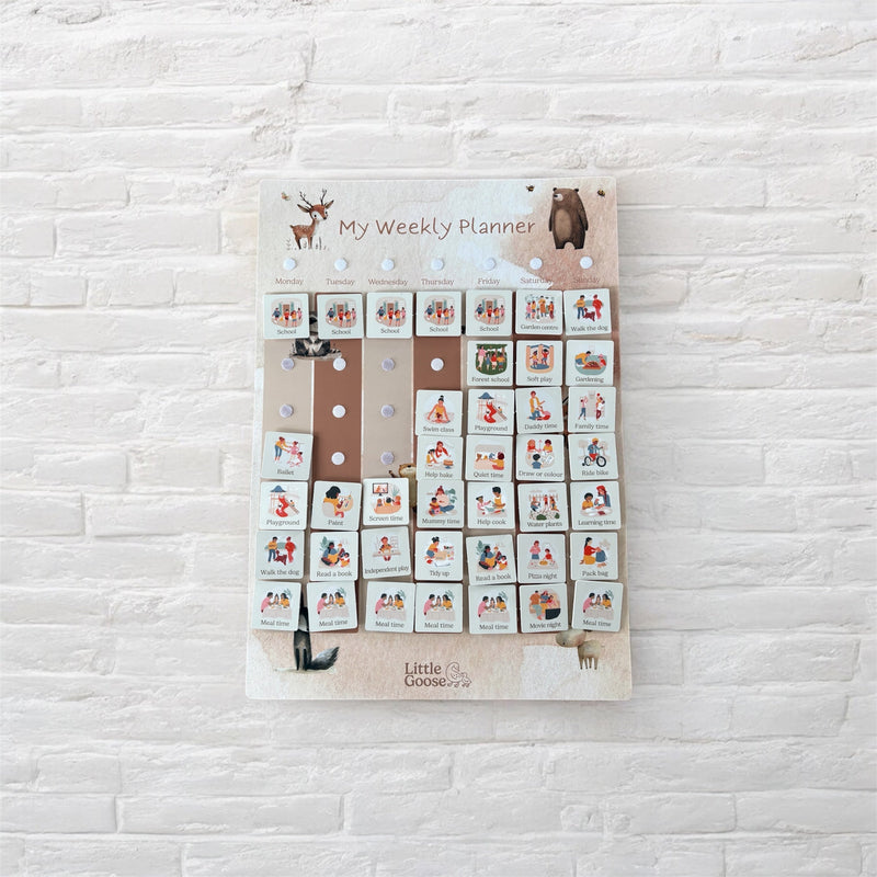 Weekly Planner for Kids A3