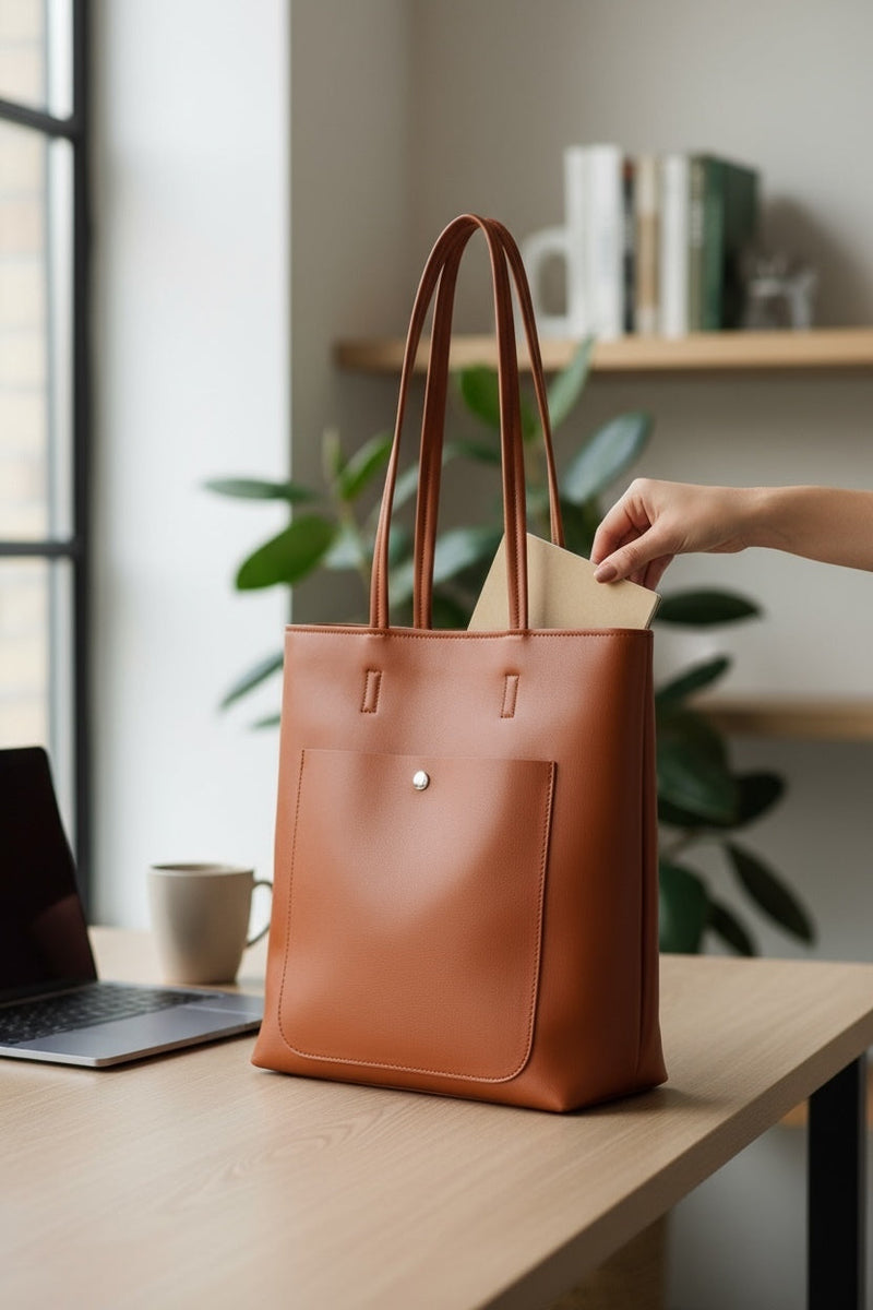 Louche Rusty Shoulder Bag Brown