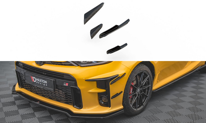 Maxton Design - FRONT BUMPER WINGS (CANARDS) TOYOTA GR YARIS MK4