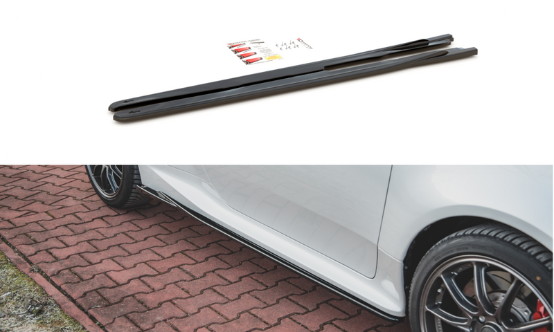Maxton Design - SIDE SKIRTS DIFFUSERS V.1 TOYOTA GR YARIS MK4