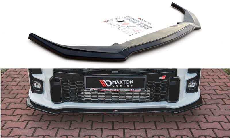Maxton Design - FRONT SPLITTER V.1 TOYOTA GR YARIS MK4