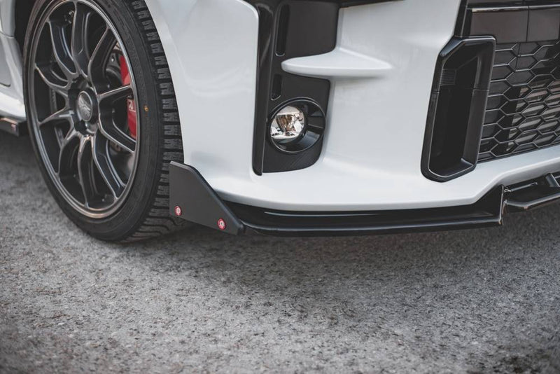 Maxton Design - FRONT SPLITTER V.2 + FLAPS TOYOTA GR YARIS MK4