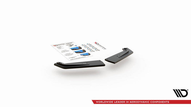 Maxton Design - STREET PRO REAR SIDE SPLITTERS TOYOTA GR YARIS MK4