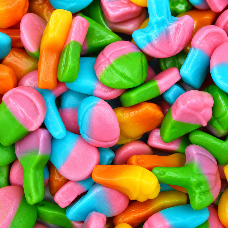 Pick and Mix Sweets - 225g Sweet Pouches - Retro & Traditional Sweets