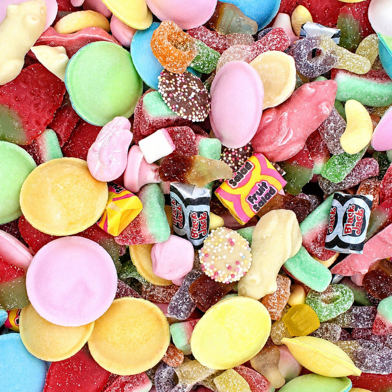 Pick and Mix Sweets - 225g Sweet Pouches - Retro & Traditional Sweets