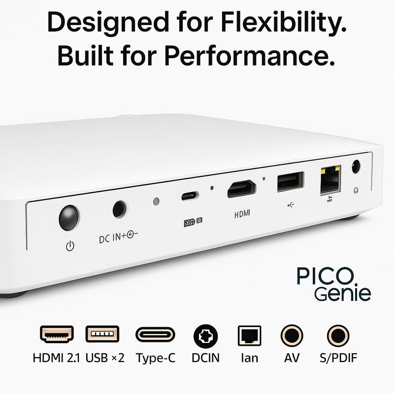 Pico Genie M550 Plus 4.0 Smart Projector (650 lms Full HD Ultra Portable)