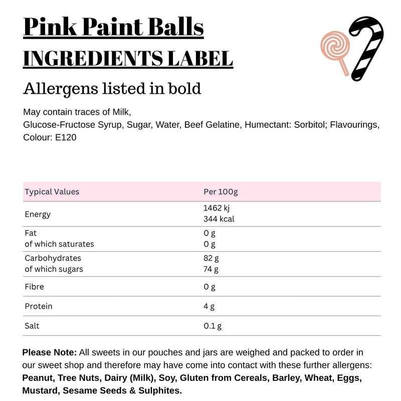 Pink Paint Balls