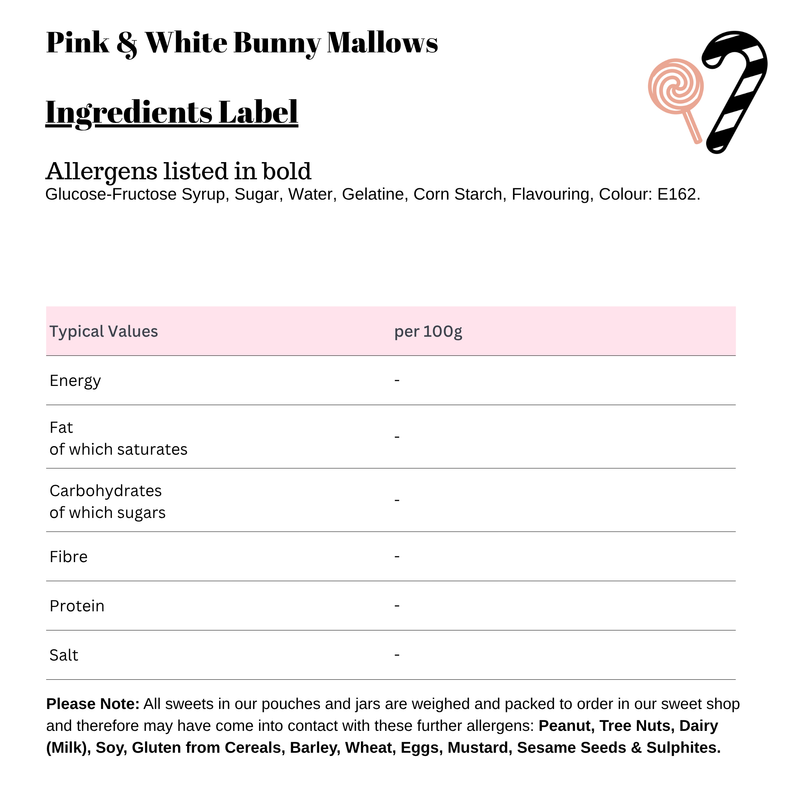 Pink & White Bunny Mallows
