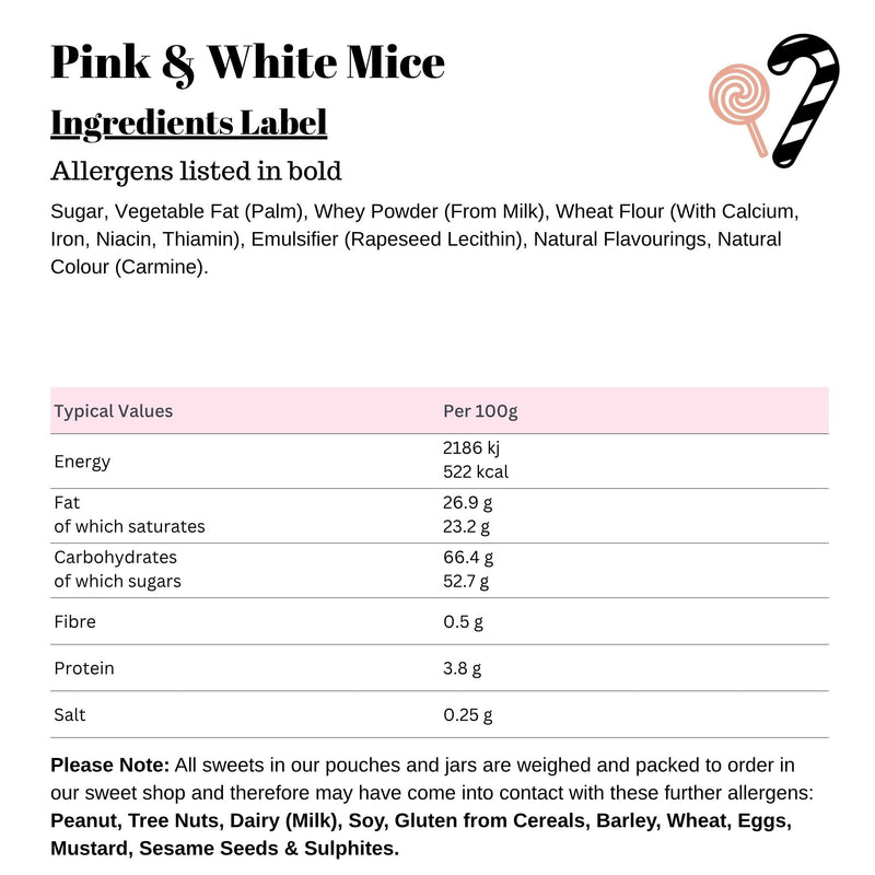 Pink & White Mice