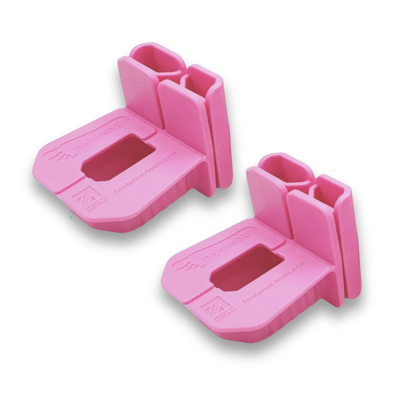 Footprint  Plastic Brick Line Corner Blocks