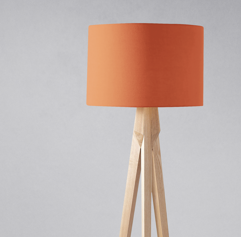 Plain Ginger Lampshade, Terracotta Ceiling or Table Lamp Shade