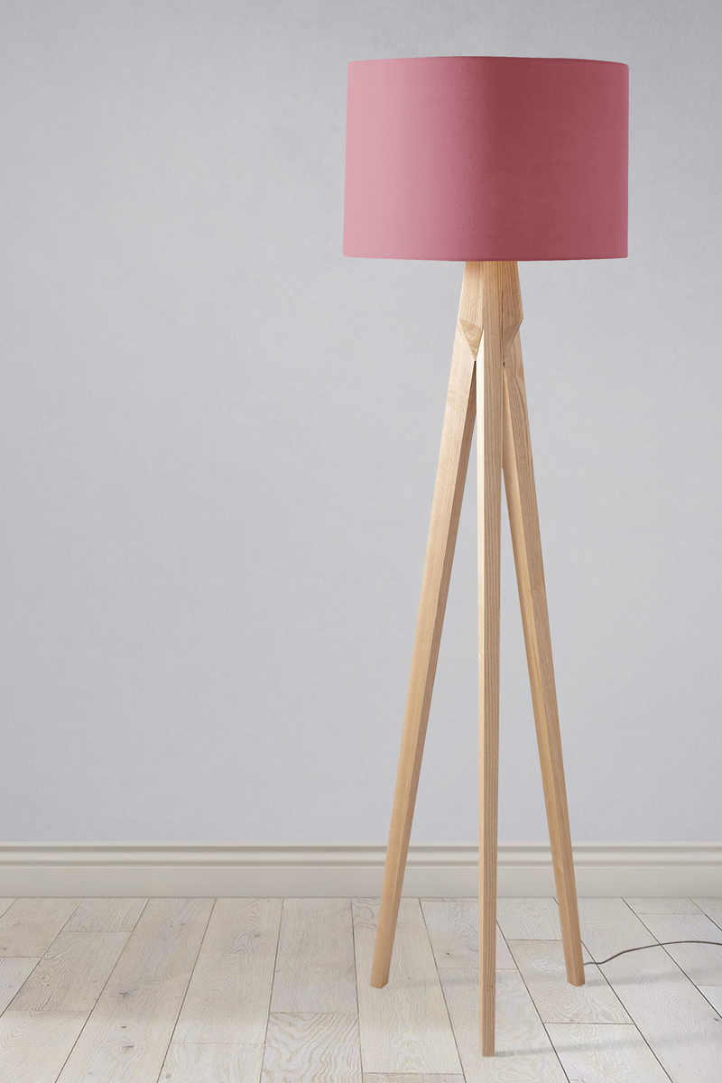 Plain Rosewood Lampshade, Pink Ceiling or Table Lamp Shade