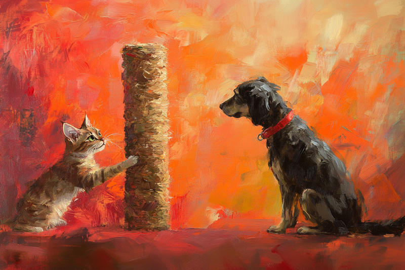 Playful Rivalry Canvas
