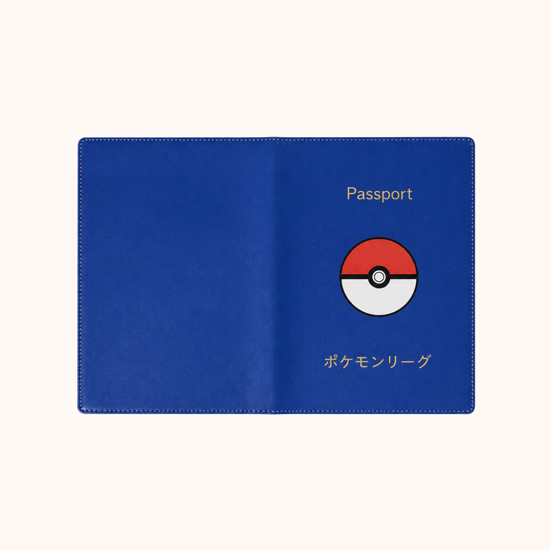 Pokémon Blue Passport Cover