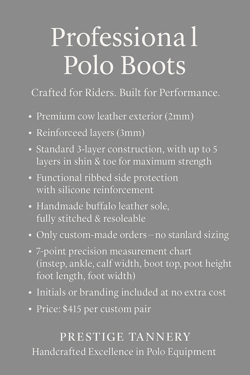Professional Polo Boots for Women