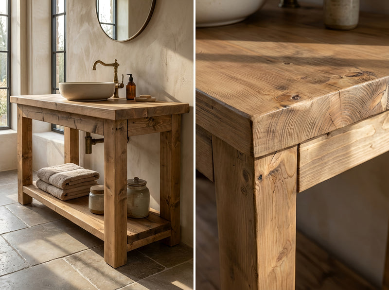 TORO Solid Wood Bathroom Vanity