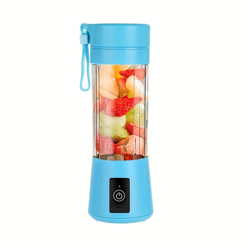 Portable USB Blender - Mini Smoothie Maker for Shakes & Juices, Rechargeable Travel Blender