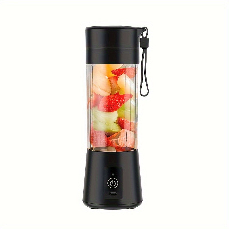 Portable USB Blender - Mini Smoothie Maker for Shakes & Juices, Rechargeable Travel Blender