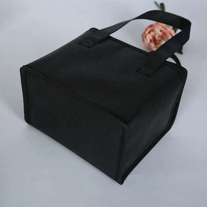 Portable Folding Lunch Cooler Bag - Insulated Picnic Ice Pack Thermal Food and Drink Carrier