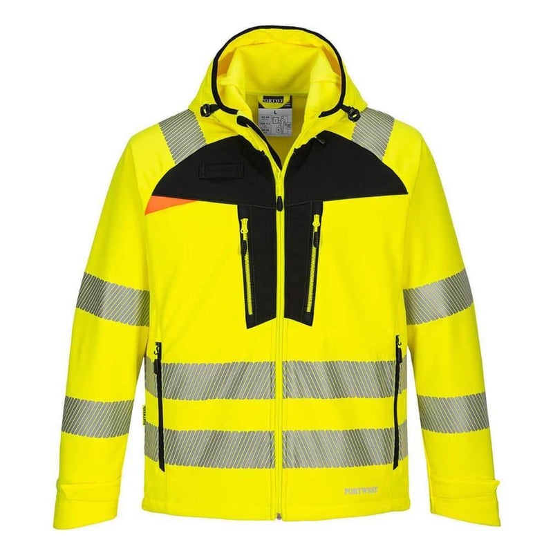 Portwest DX475 Waterproof Breathable Softshell Ripstop Jacket Coat