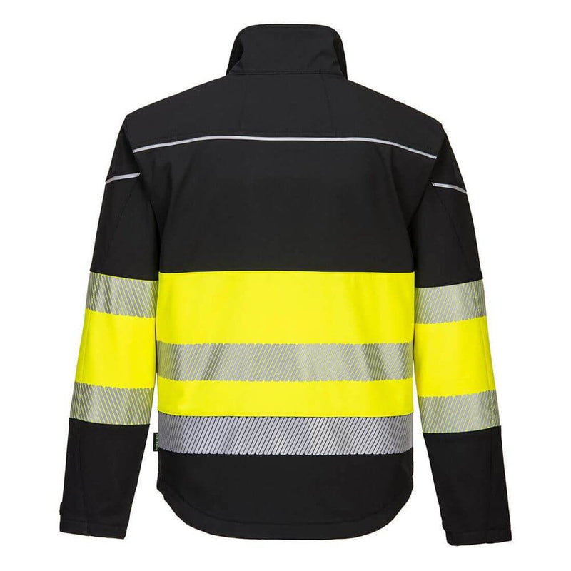 Portwest PW375 - PW3 Hi-Vis Class 1 Water Resistant Softshell Jacket