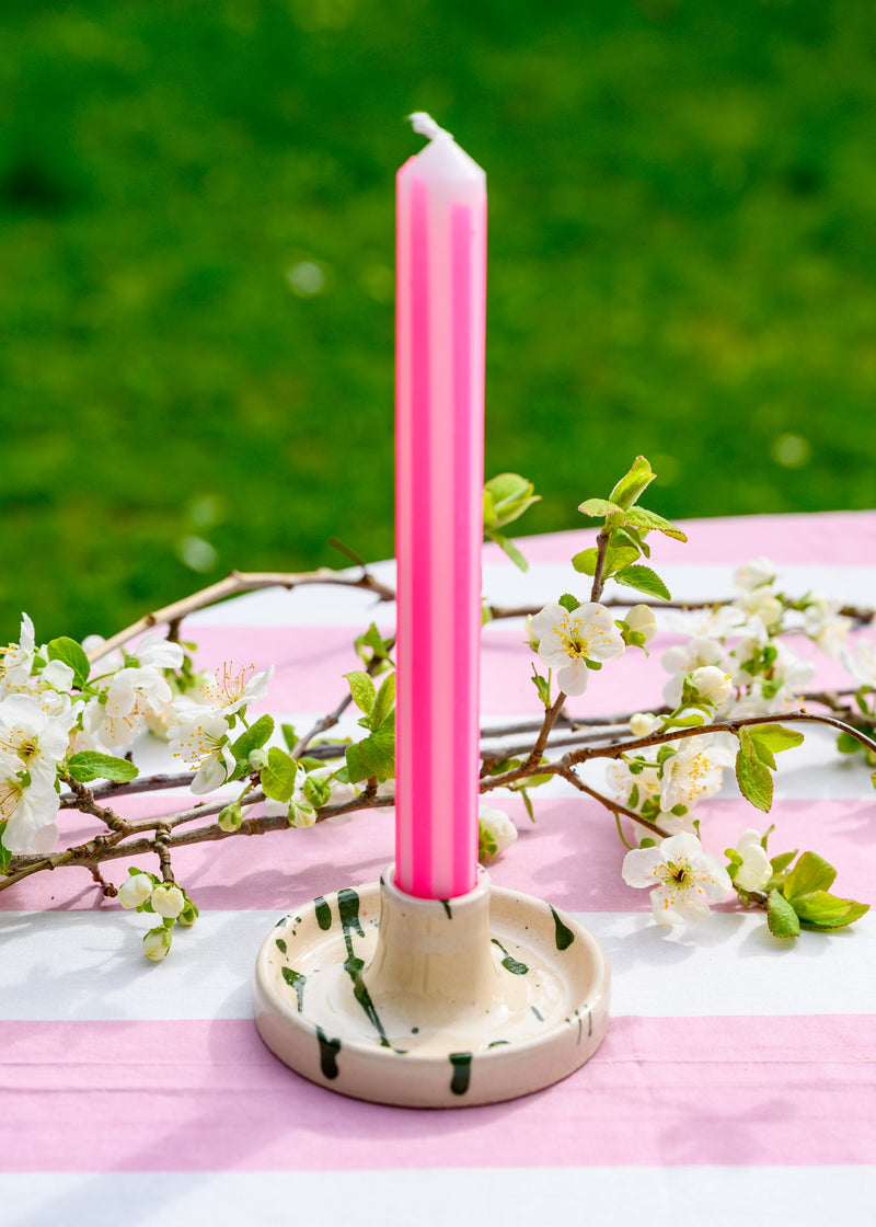 Ceramic candle holders