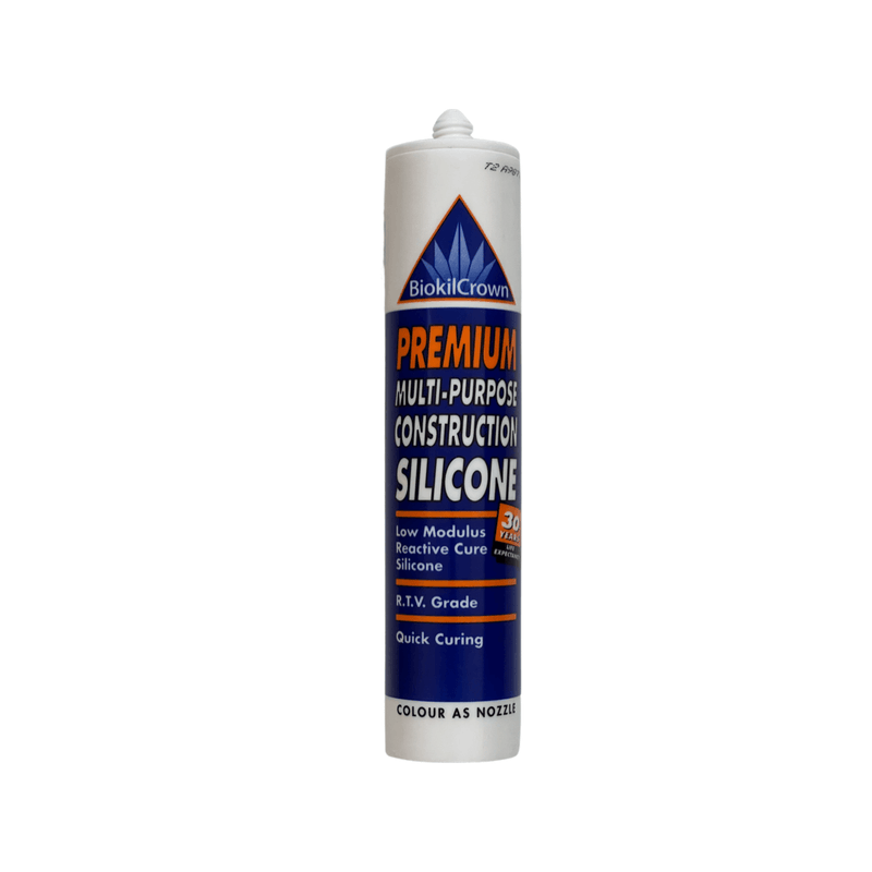 Premium Multi-Purpose Construction Silicone Sealant - Biokil Crown