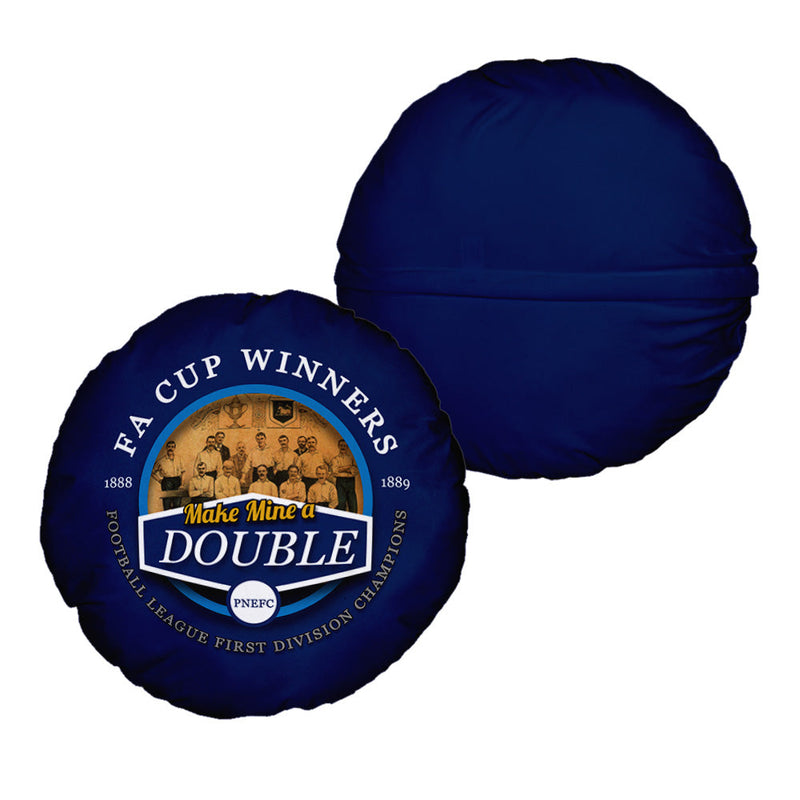 Preston Double - Football Legends - Circle Cushion 14"