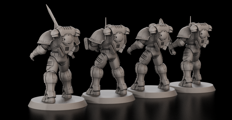 Imperial Space Paladins V.1 Figurine