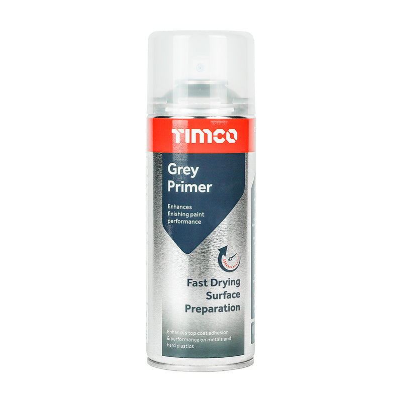 Grey Primer Paint - 380ml Aerosol