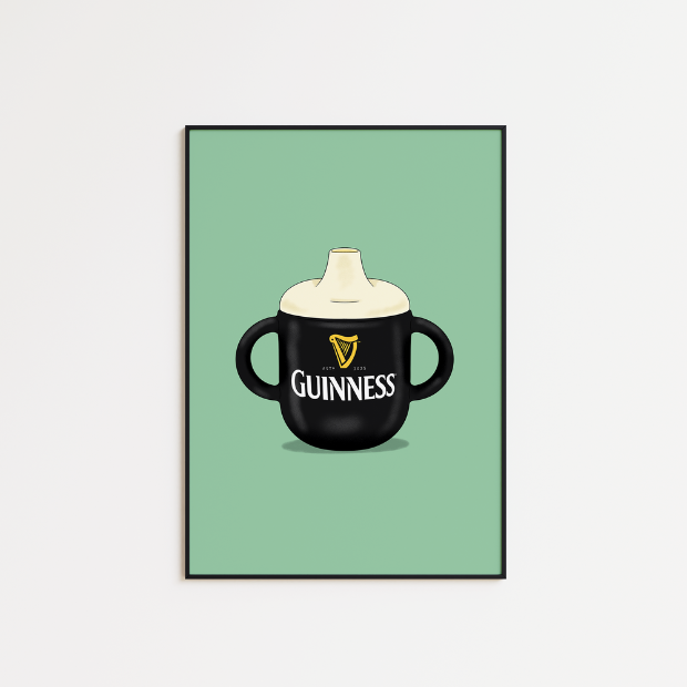 Baby Guinness - A5 Print