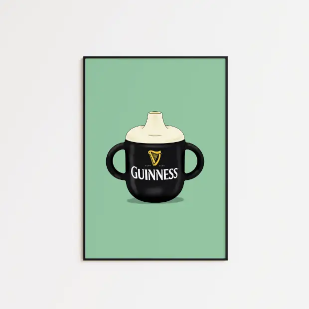Baby Guinness - A5 Print